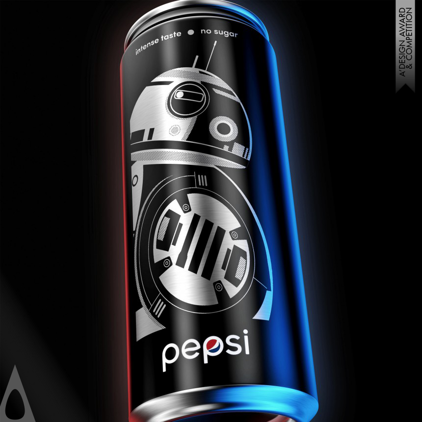 Pepsi Black x Star Wars LTO China designed by PepsiCo Design & Innovation