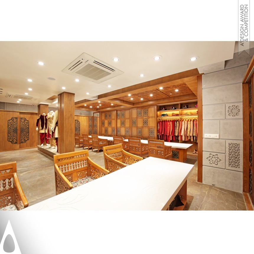 Adani Retail Showroom designed by Nitin Bhardwaj