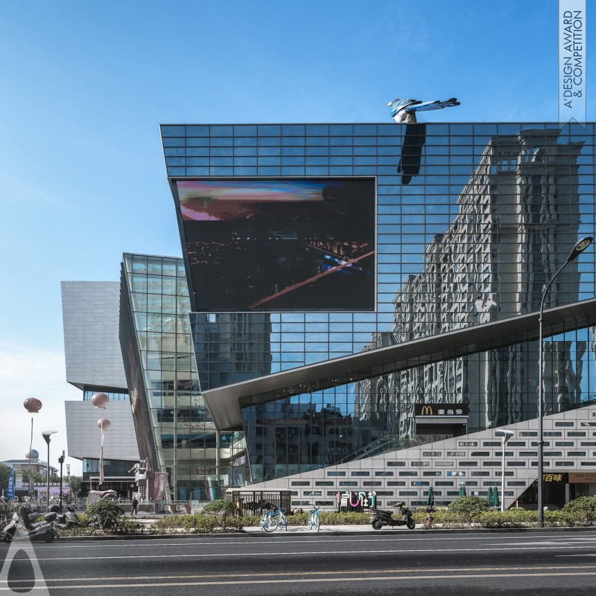 Golden Architecture, Building and Structure Design Award Winner 2018 The Heart of Yiwu Shopping mall 