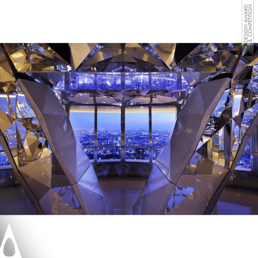 Tokyo Tower Top Deck - Golden Interior Space and Exhibition Design Award Winner