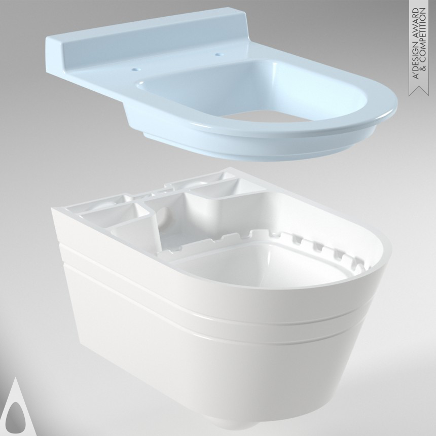 Serel Design Team's Serel Poseidon EasyWash Toilet Bowl