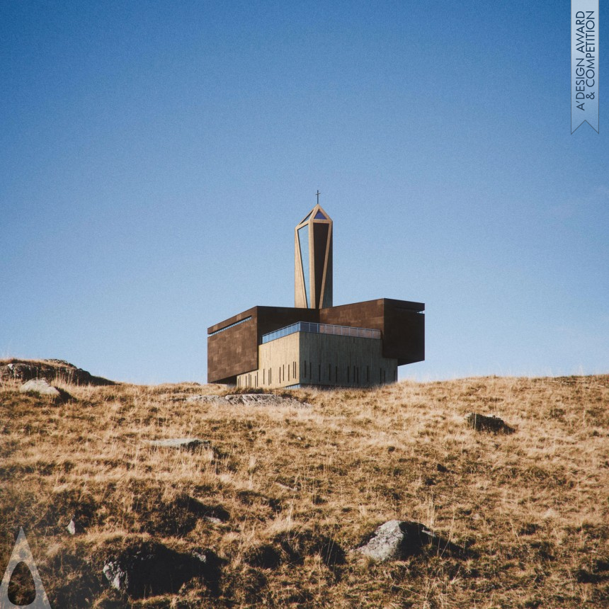 Church in Hardangervidda designed by Aryan Ron and Arman Ron