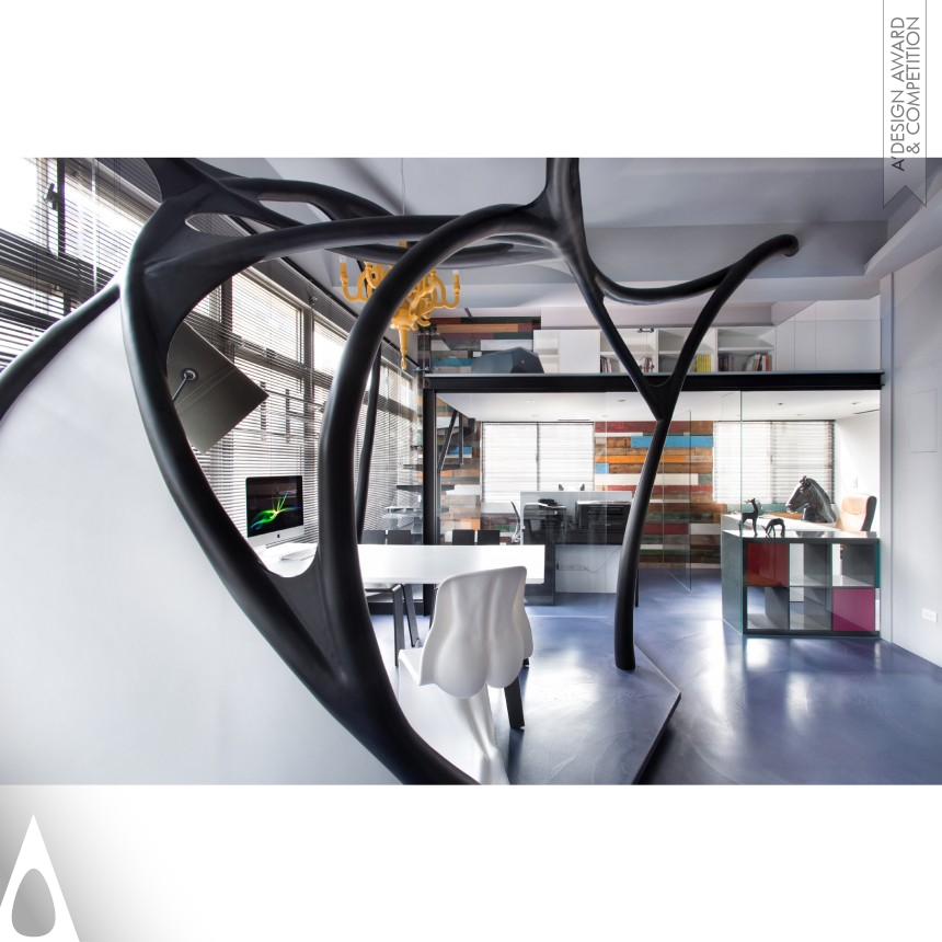 Golden Interior Space and Exhibition Design Award Winner 2018 Brainstorming Office 