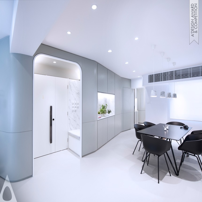 Silver Interior Space and Exhibition Design Award Winner 2018 Black Beans Apartment 