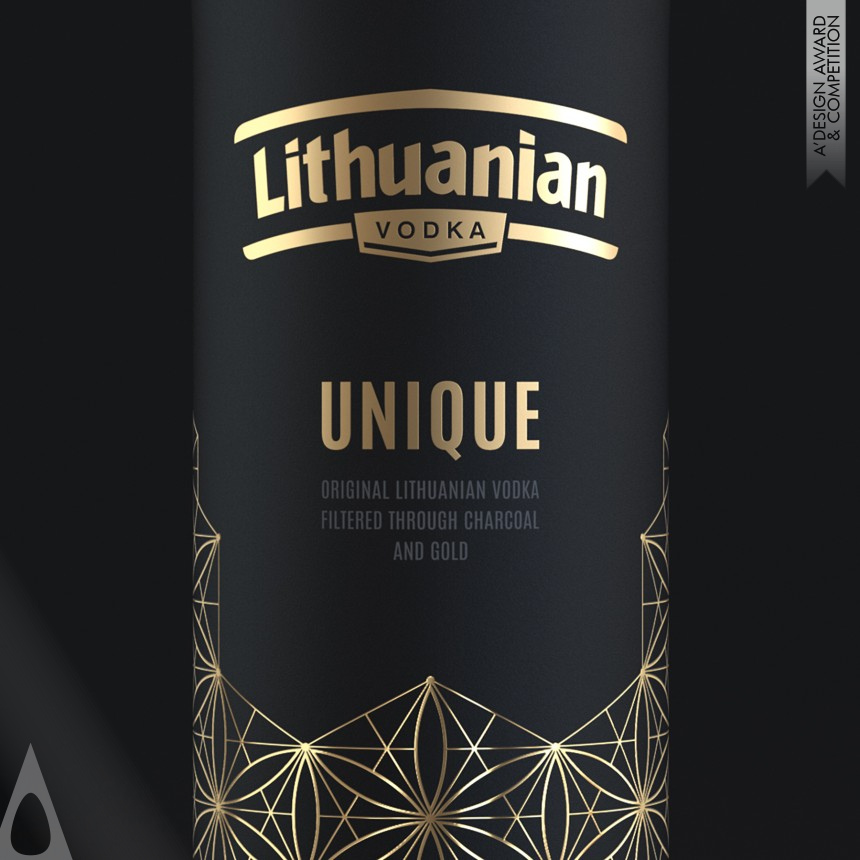 Edvardas Kavarskas's Lithuanian Vodka Unique Packaging Design