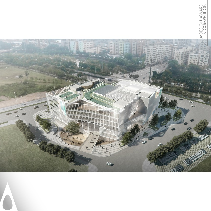 ATELIER GLOBAL LTD.'s Shenzhen Book City Cultural space and library