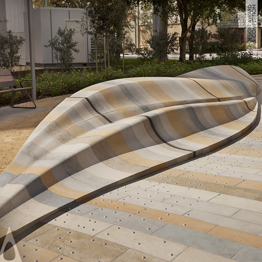 Platinum Street Furniture Design Award Winner 2018 Topography 1 Seating Sculpture 