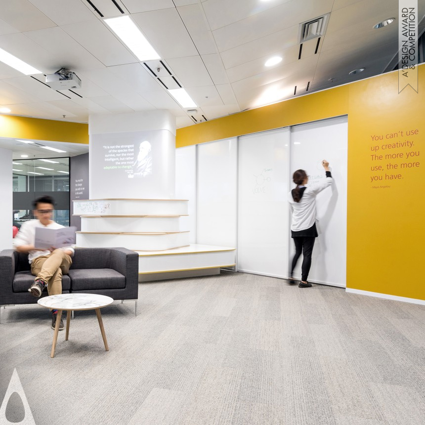 UBS Digital Hub Hong Kong designed by One Bite Design Studio Limited