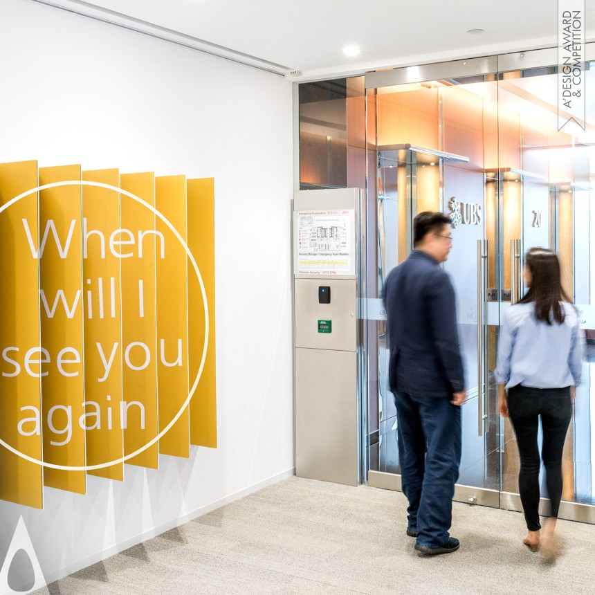 One Bite Design Studio Limited's UBS Digital Hub Hong Kong Bank Customer Digital Hub