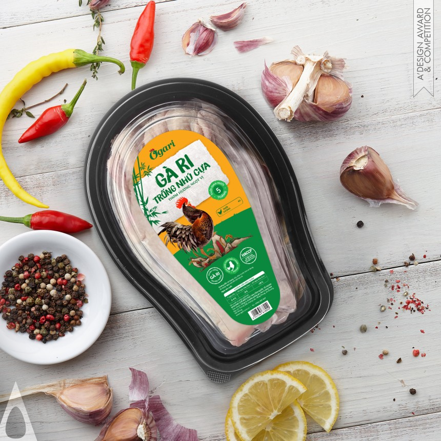 Ogari chicken - Bronze Packaging Design Award Winner