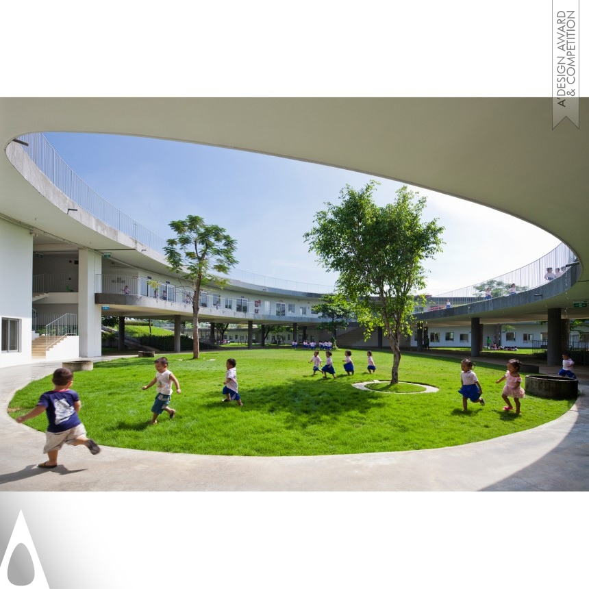 Golden Architecture, Building and Structure Design Award Winner 2018 Farming Kindergarten Kindergarten 