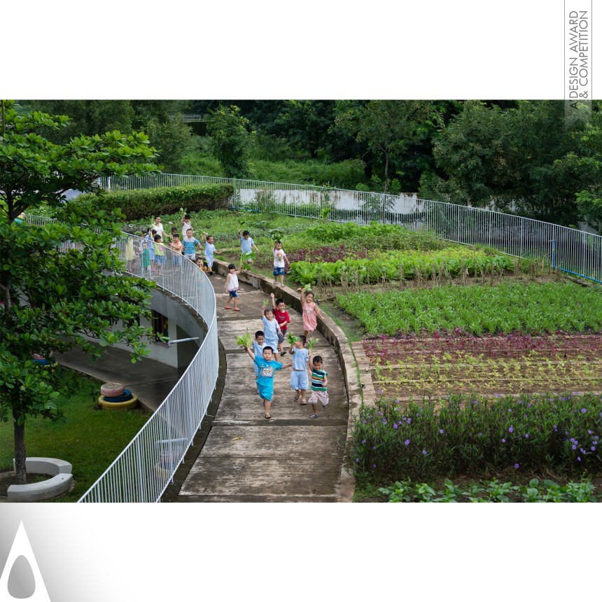 Farming Kindergarten - Golden Architecture, Building and Structure Design Award Winner