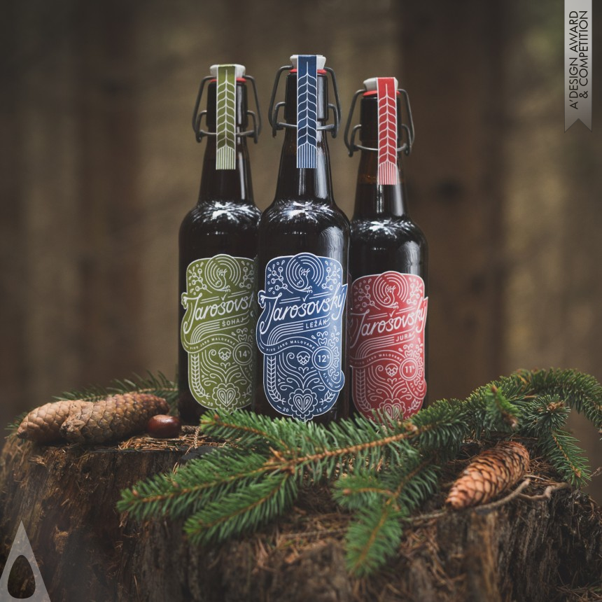 Folklore in a Bottle - Jarosov Brewery - Silver Packaging Design Award Winner