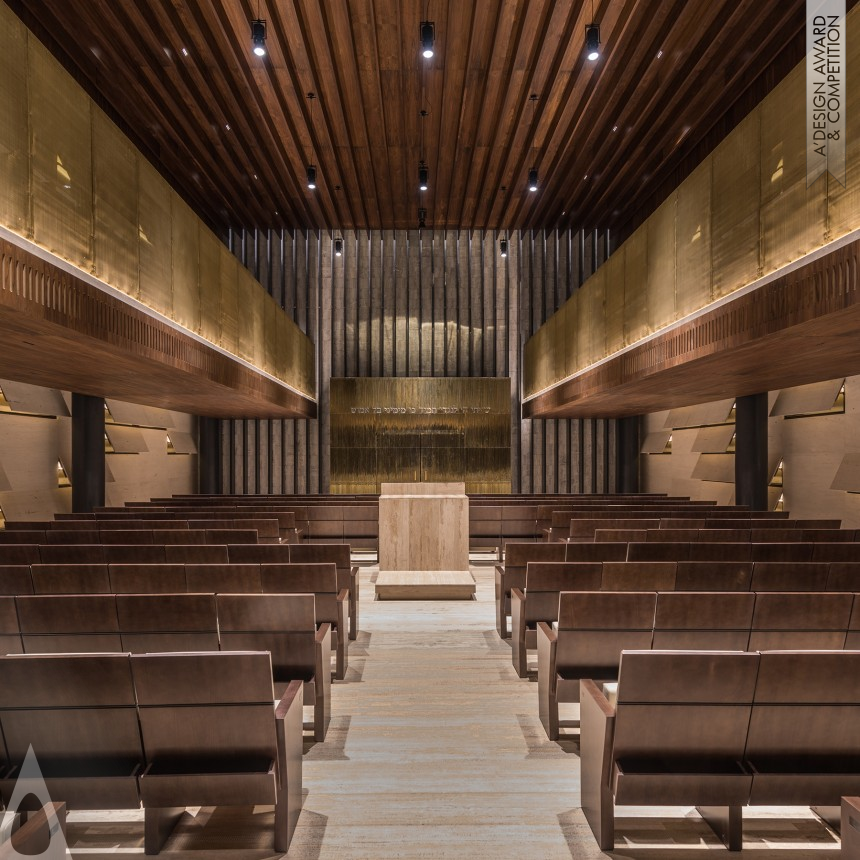 Silver Architecture, Building and Structure Design Award Winner 2018 Magen David Synagogue Religious Building 