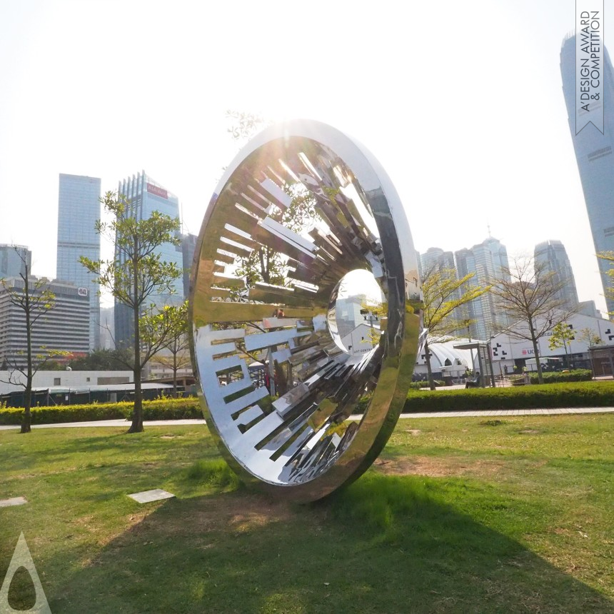 The HK Eye Sculpture designed by Sin Chi Kei, Leung Siu Lun and Kan Ka Lo