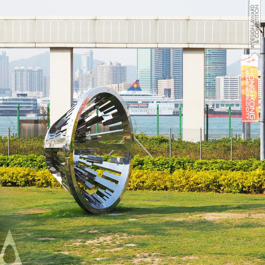 Sin Chi Kei, Leung Siu Lun and Kan Ka Lo's The HK Eye Sculpture Public Art Sculpture