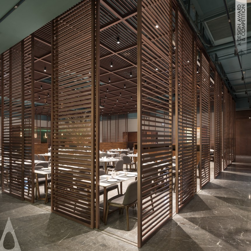 Silver Interior Space and Exhibition Design Award Winner 2018 2 Courtyards Restaurant 