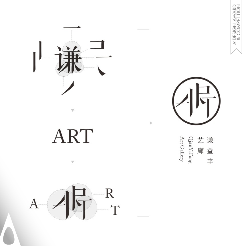 Bronze Graphics, Illustration and Visual Communication Design Award Winner 2018 Qianyifeng Corporate Identity 