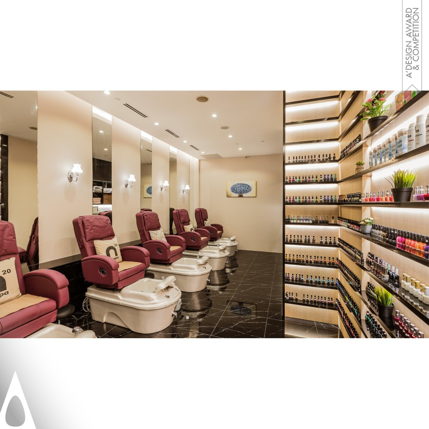 Nail Spa - Iron Interior Space and Exhibition Design Award Winner