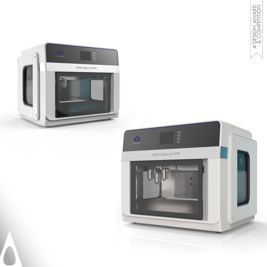 Silver Medical Devices and Medical Equipment Design Award Winner 2018 Alpha Biological Printer Machine 