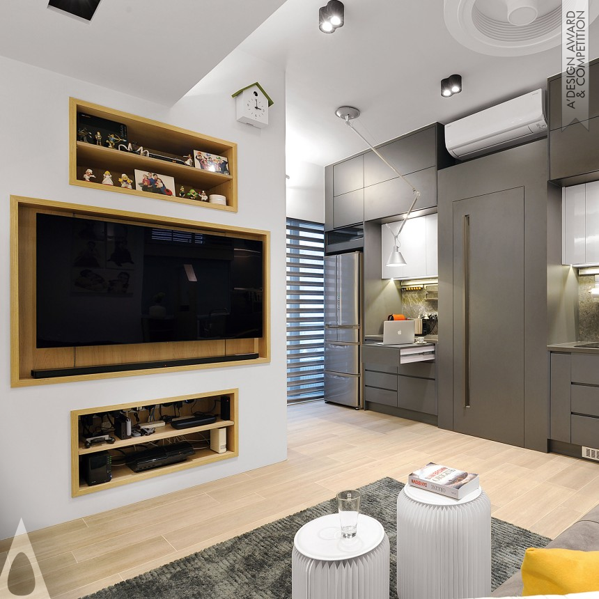 Bronze Interior Space and Exhibition Design Award Winner 2018 Hong Kong Grand Garden Residential Apartment 