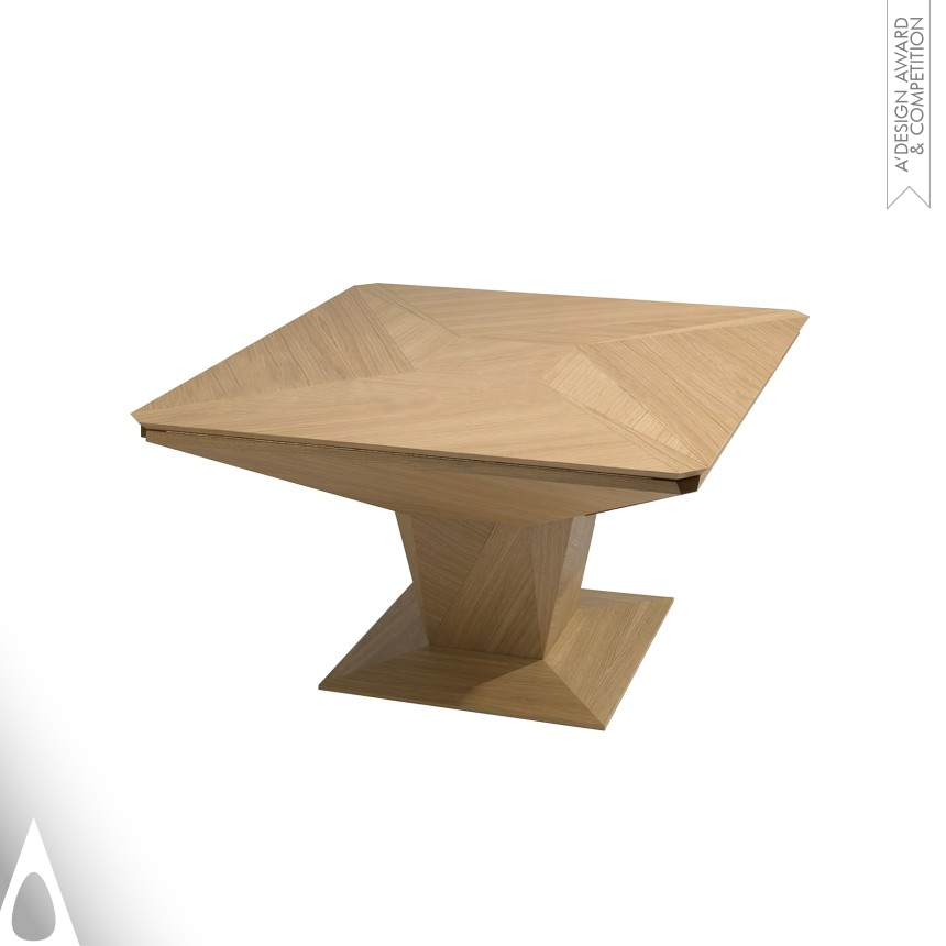 Bronze Furniture Design Award Winner 2018 Origami  Kinetic table 