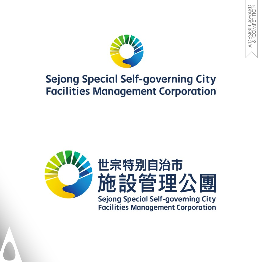 Bronze Graphics, Illustration and Visual Communication Design Award Winner 2019 Sejong Facilities Management Corporation Corporate Identity 