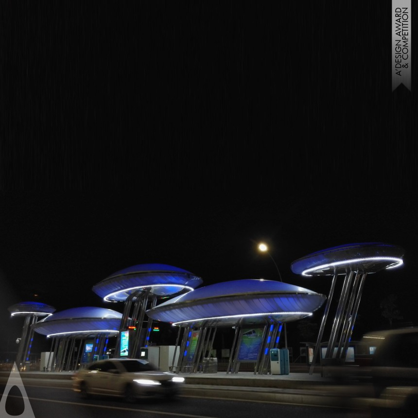 Zhuhai Tram Platform of Line 1 - Iron Architecture, Building and Structure Design Award Winner