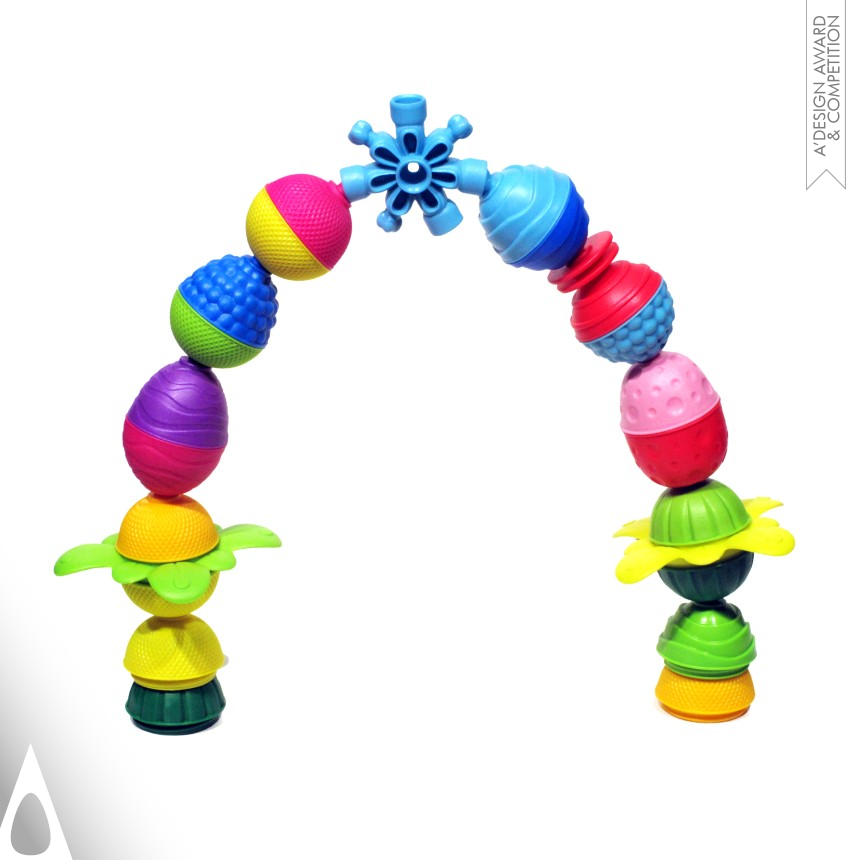 Lalaboom Educational Beads - Bronze Baby, Kids' and Children's Products Design Award Winner