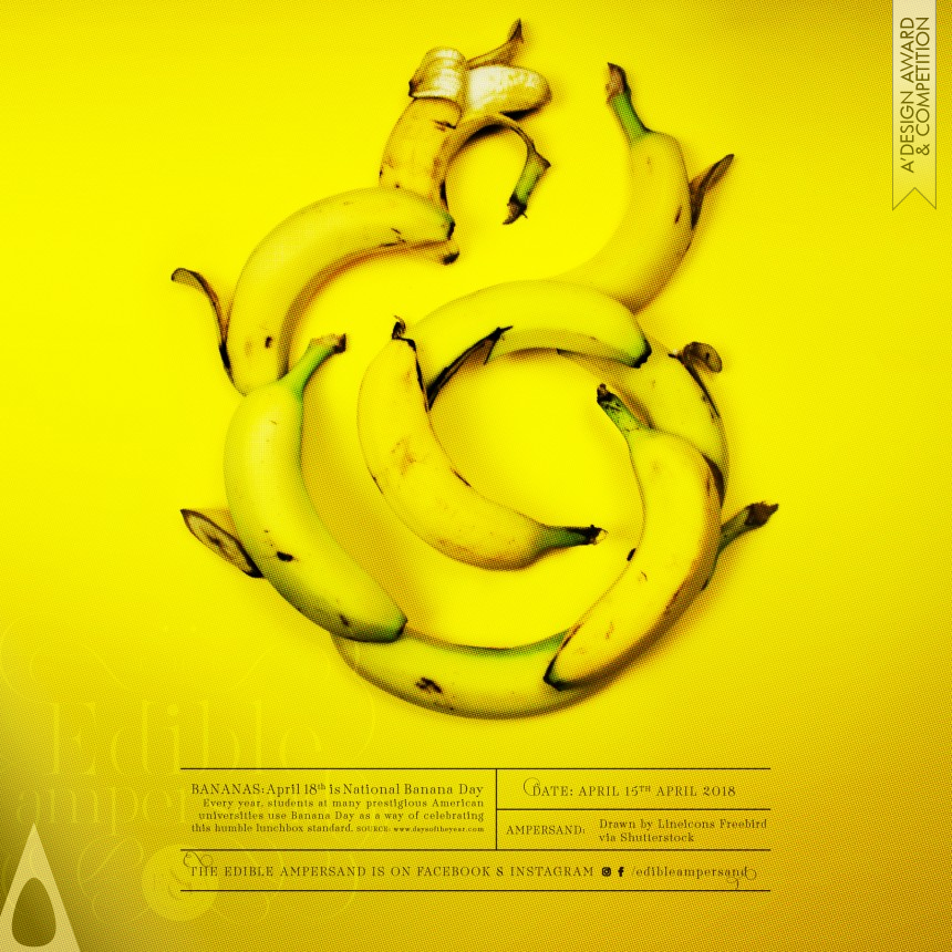 The Edible Ampersand designed by Ashley Anastasia Howell