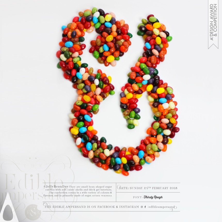 The Edible Ampersand - Bronze Graphics, Illustration and Visual Communication Design Award Winner