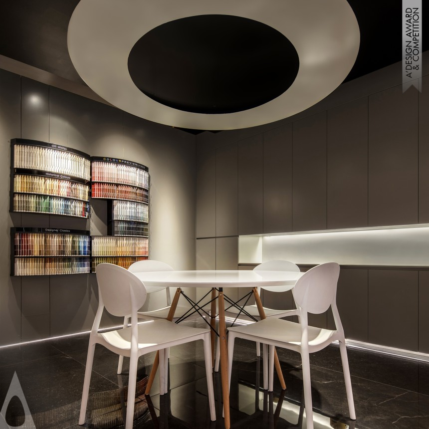 Benjamin Moore Wuxi - Iron Interior Space and Exhibition Design Award Winner