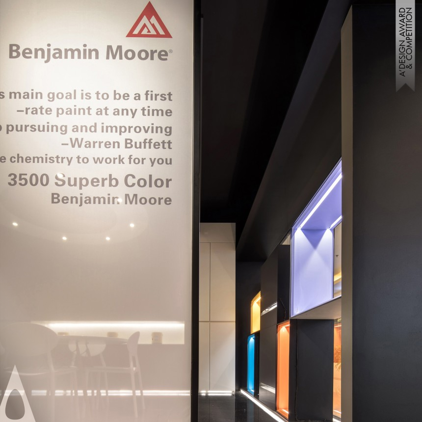 Chuanjin Sun's Benjamin Moore Wuxi Showroom