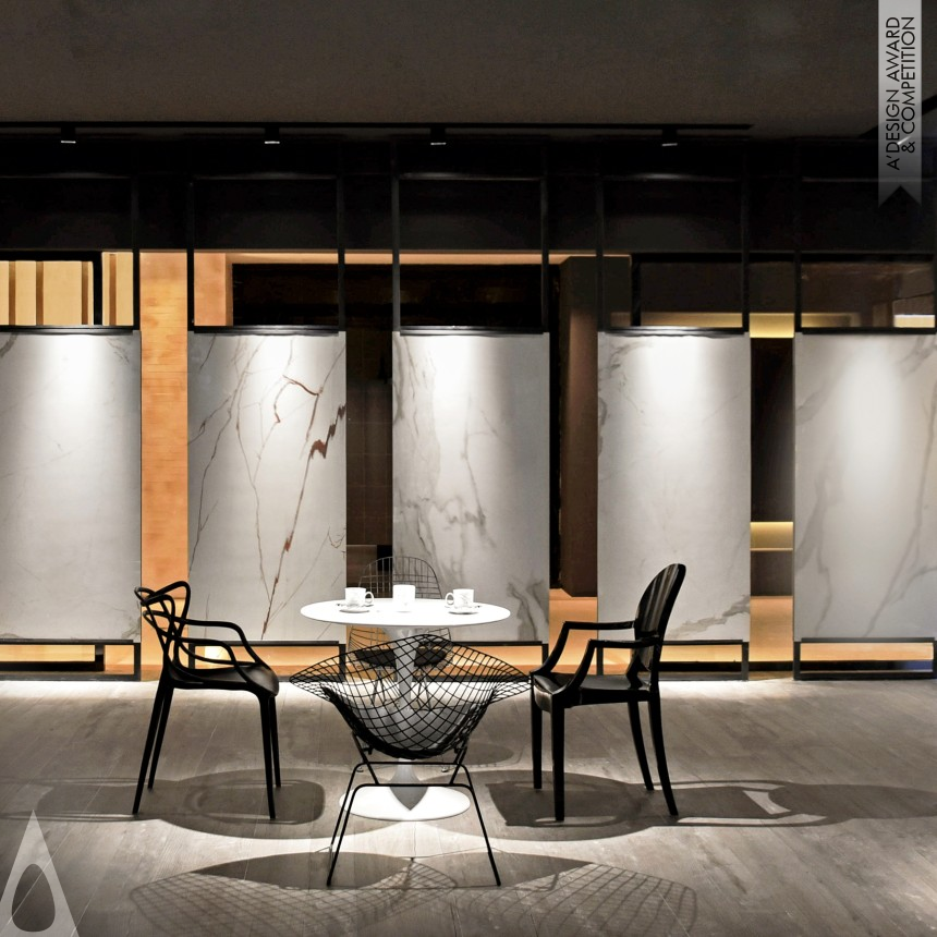 Xinzhongyuan Ceramic Future Store - Bronze Interior Space and Exhibition Design Award Winner