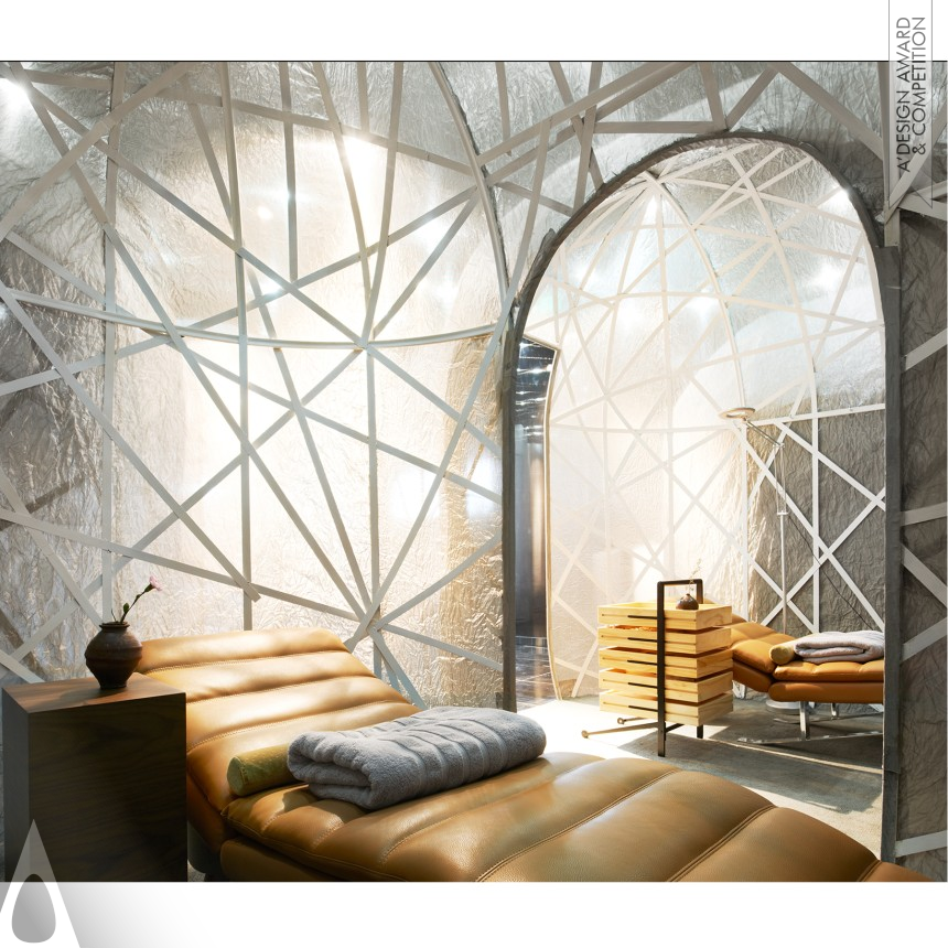 Cocoon Nail Salon designed by Qingfan Zhang and Bo Zhang