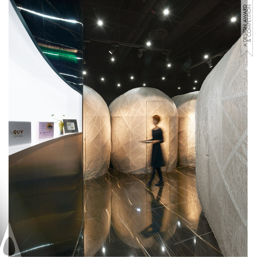 Cocoon Nail Salon - Silver Interior Space and Exhibition Design Award Winner