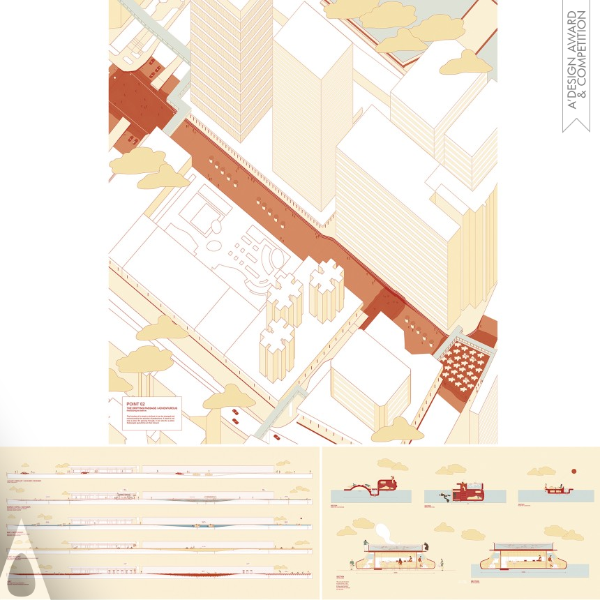 Lost in The City - Silver Graphics, Illustration and Visual Communication Design Award Winner