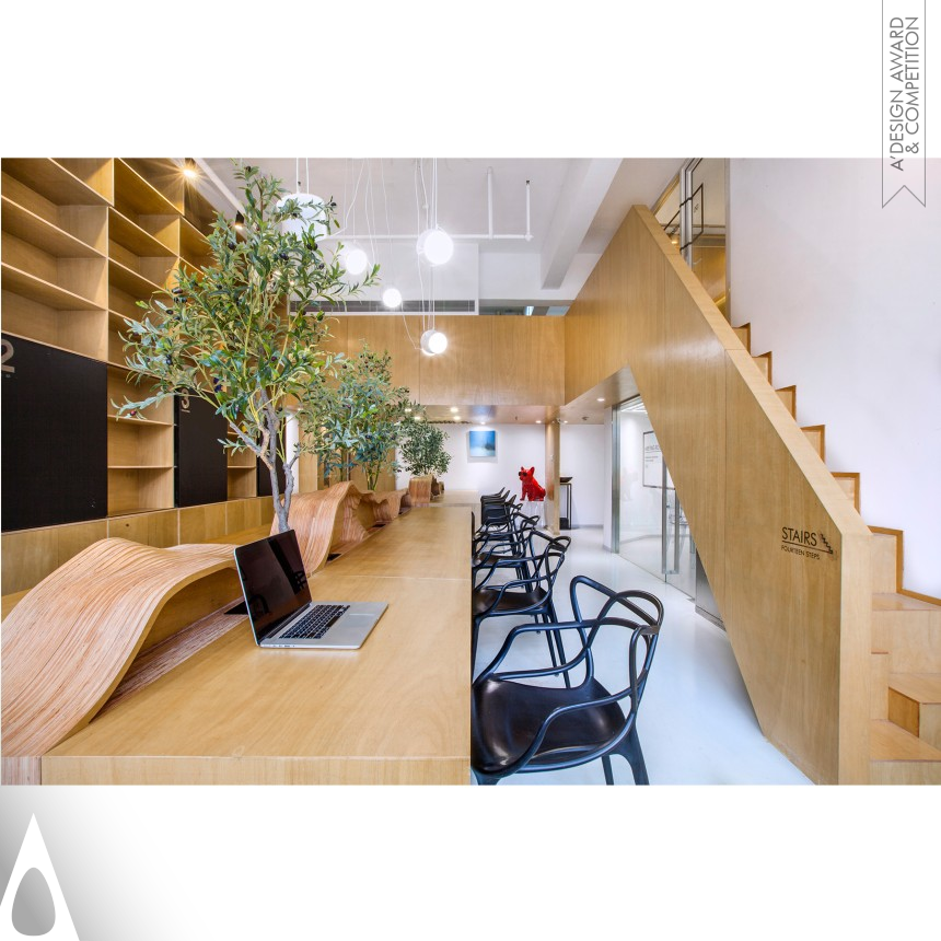 Golden Interior Space and Exhibition Design Award Winner 2019 Towodesign Studio Office Space 