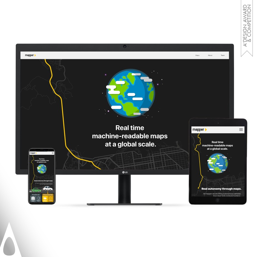 Iron Website and Web Design Award Winner 2019 Mapper Website Website 