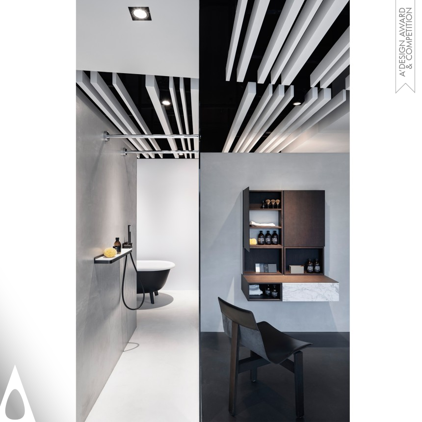 Silver Interior Space and Exhibition Design Award Winner 2019 Onece Time Stage Sanitaryware Showroom 