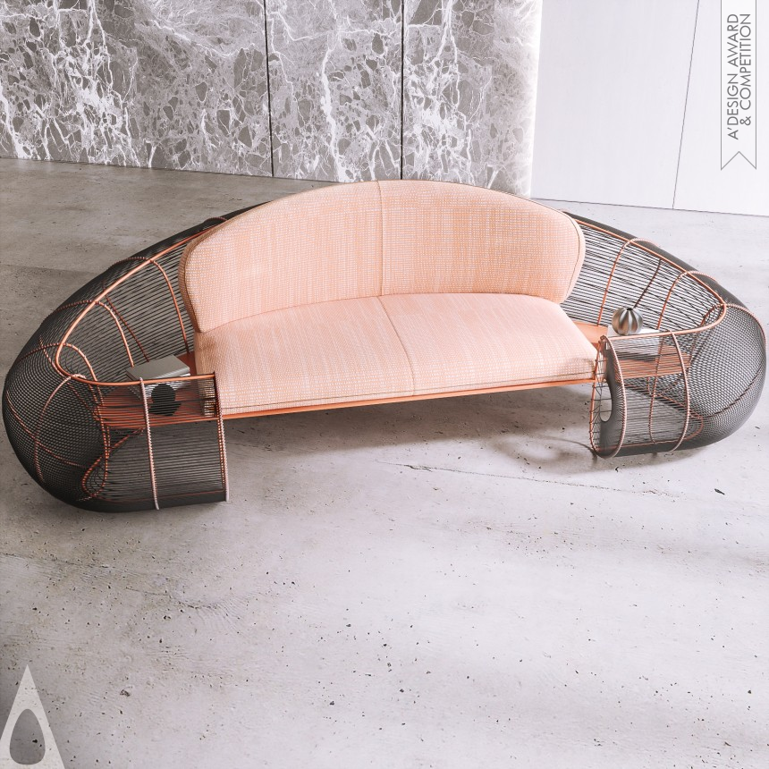 Silver Furniture Design Award Winner 2019 Shell Sofa 