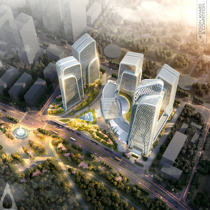 Shan Shui Plaza - Golden Architecture, Building and Structure Design Award Winner