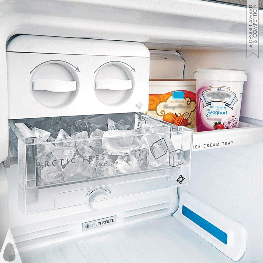 Whirlpool NeoFresh No Frost Refrigerator - Silver Home Appliances Design Award Winner