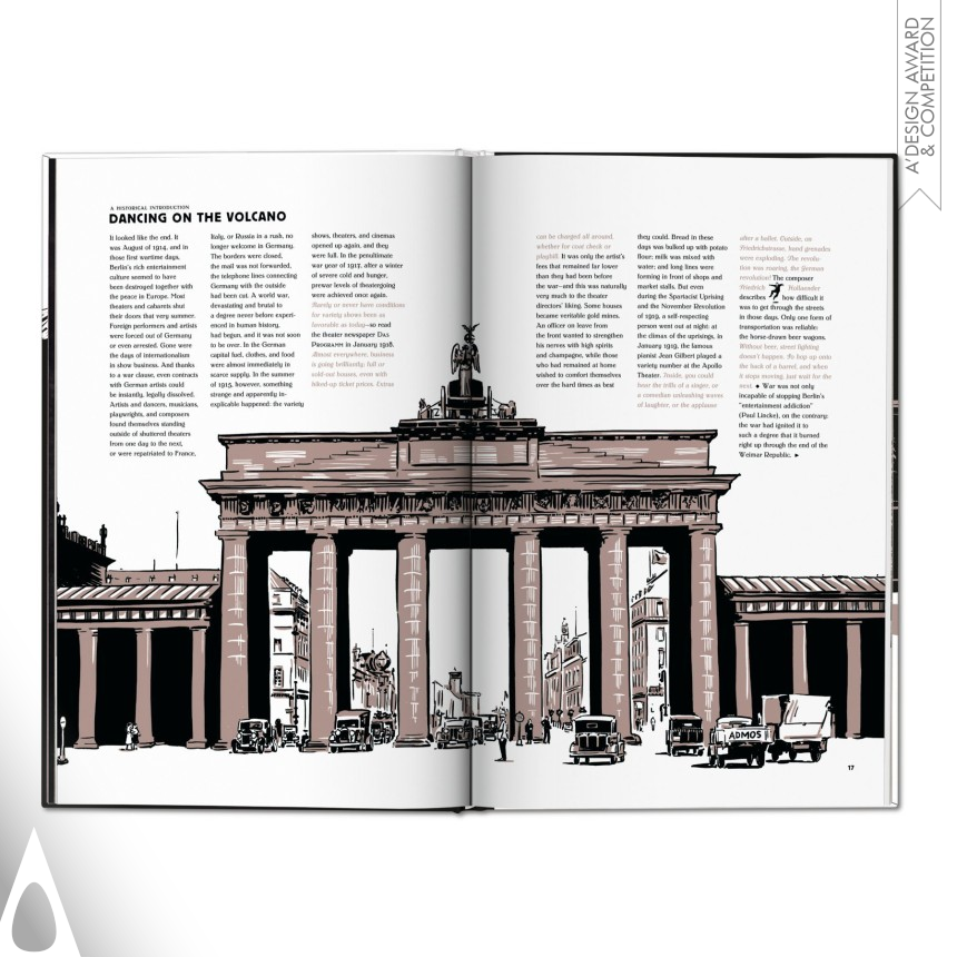 Platinum Print and Published Media Design Award Winner 2019 Berlin Book 