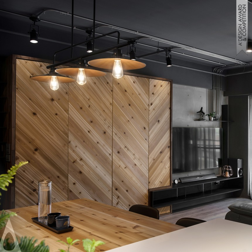 Silver Interior Space and Exhibition Design Award Winner 2019 Warm Loft House 