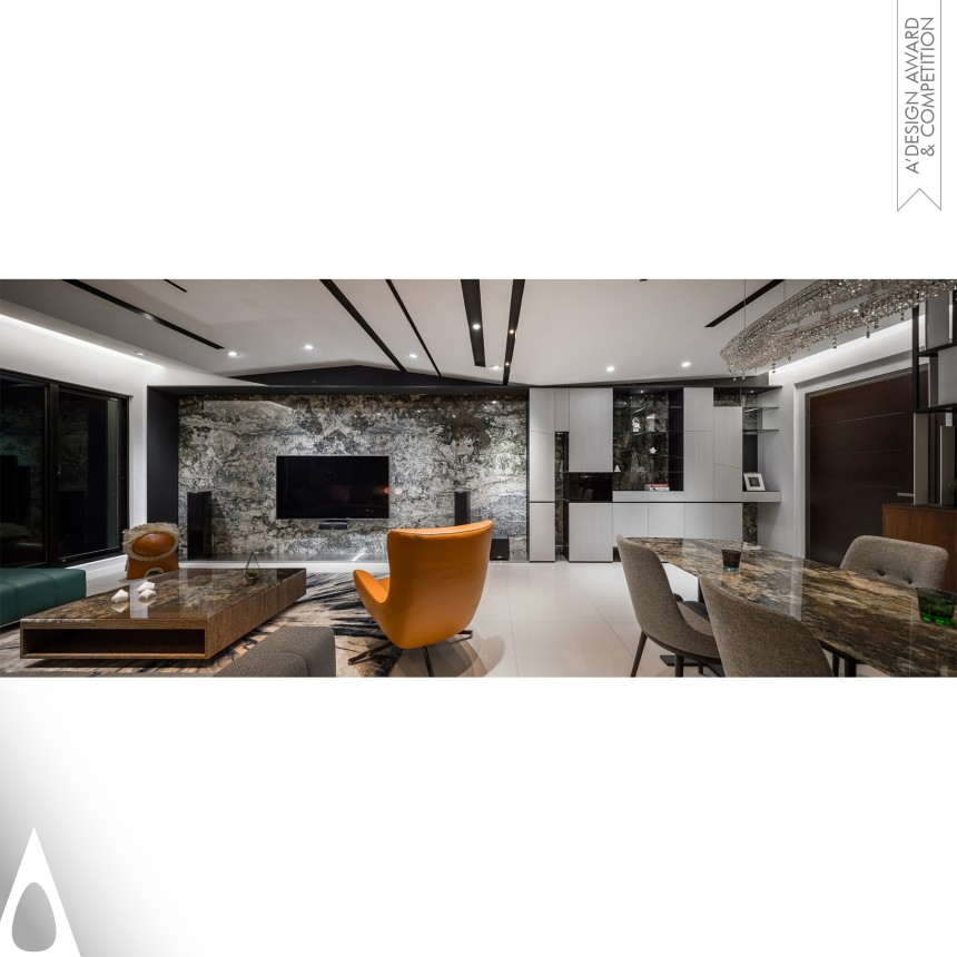 Iron Interior Space and Exhibition Design Award Winner 2019 Milky Way Living Space Residential Interior 