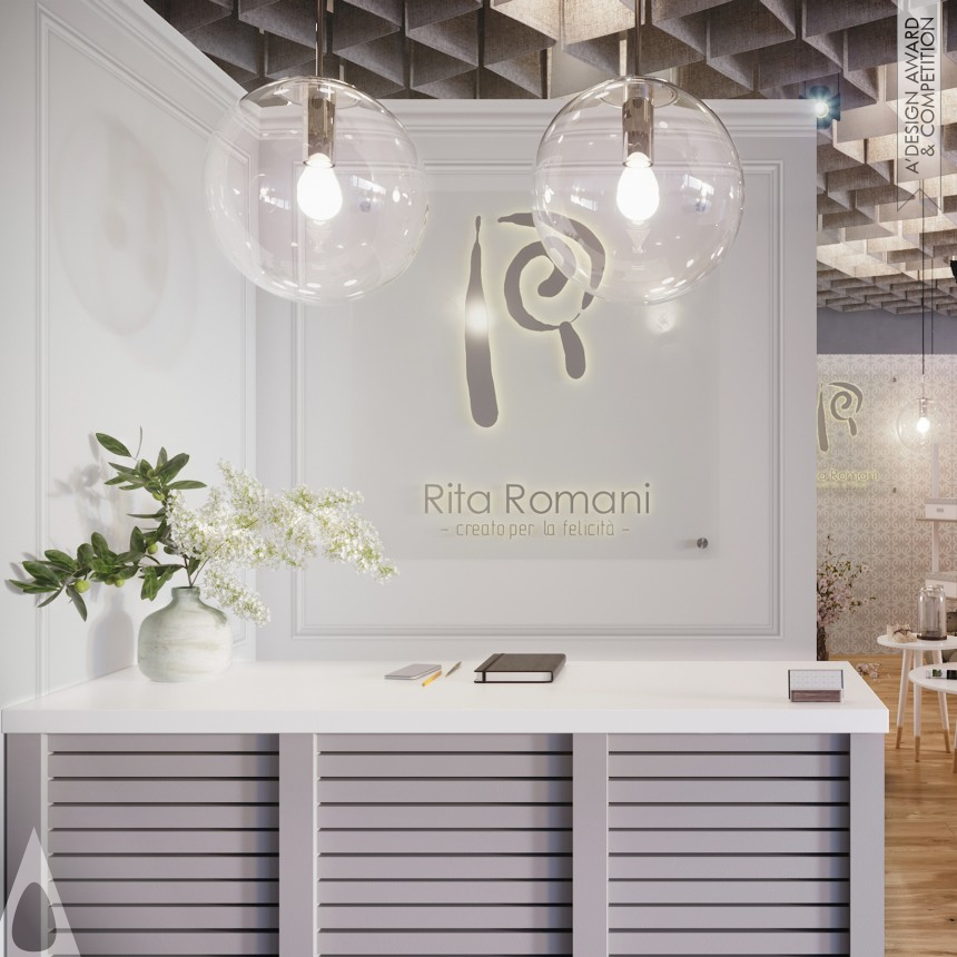 Iron Interior Space and Exhibition Design Award Winner 2019 Pitti Bimbo Exhibition Booth 