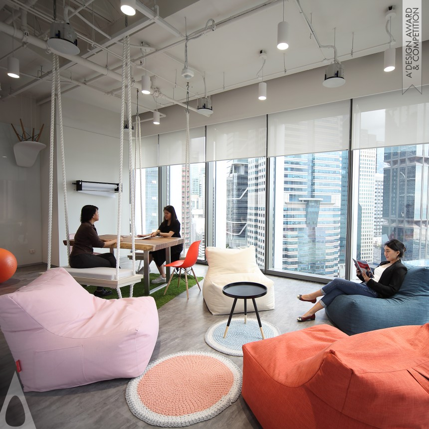 DB&B's A Truly Sustainable Asian Hub, Danone  Office Design 