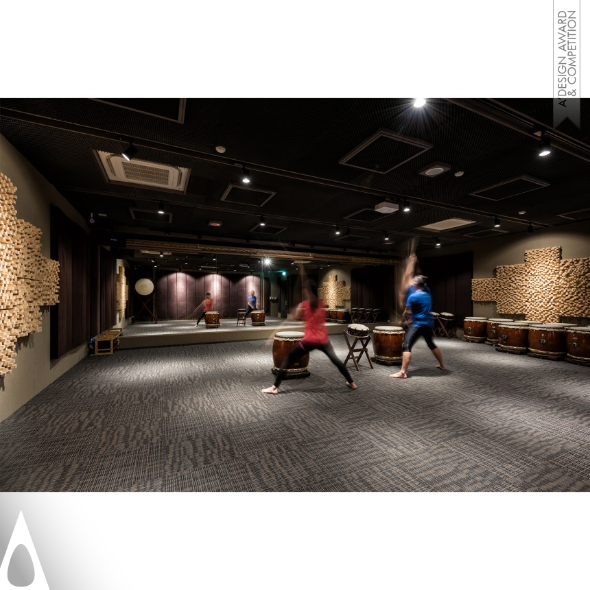 Bronze Interior Space and Exhibition Design Award Winner 2019 The Thrilling Quivers Music Center 