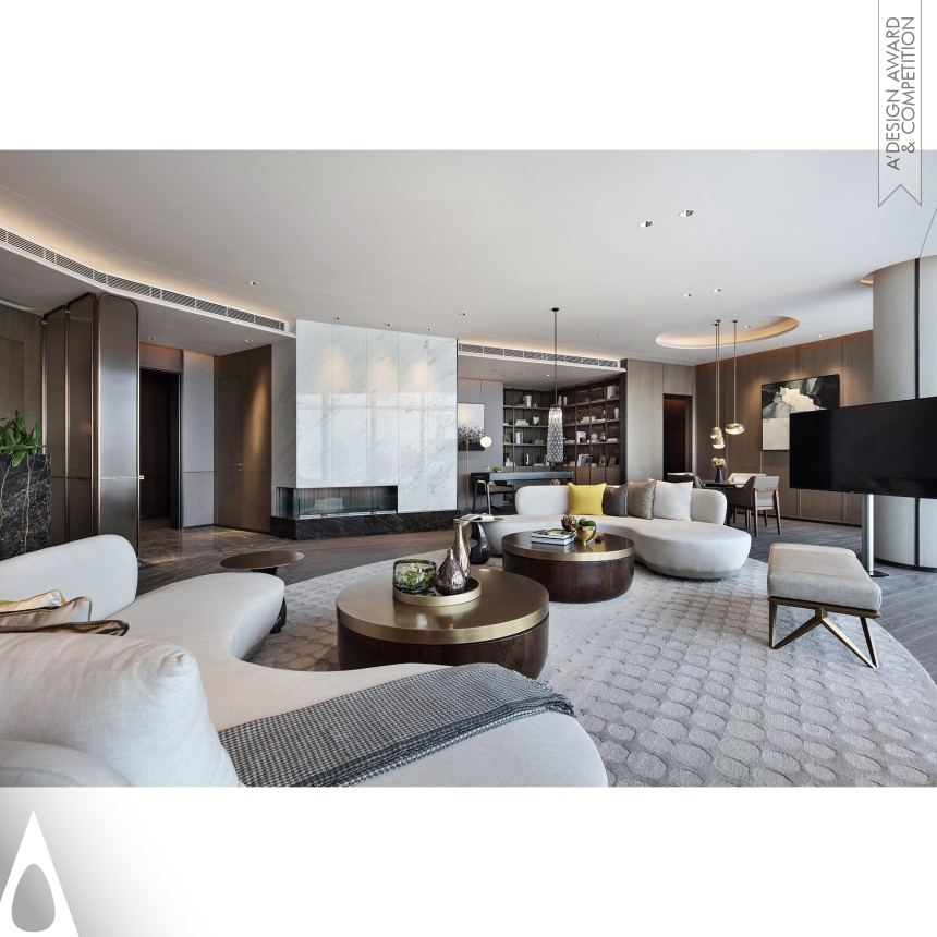 Wuhan Greenland Hotel Apartment - Silver Interior Space and Exhibition Design Award Winner